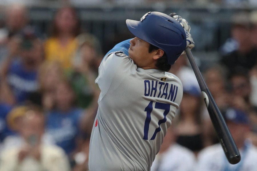 46号を放ったドジャース・大谷翔平【写真：ロイター】