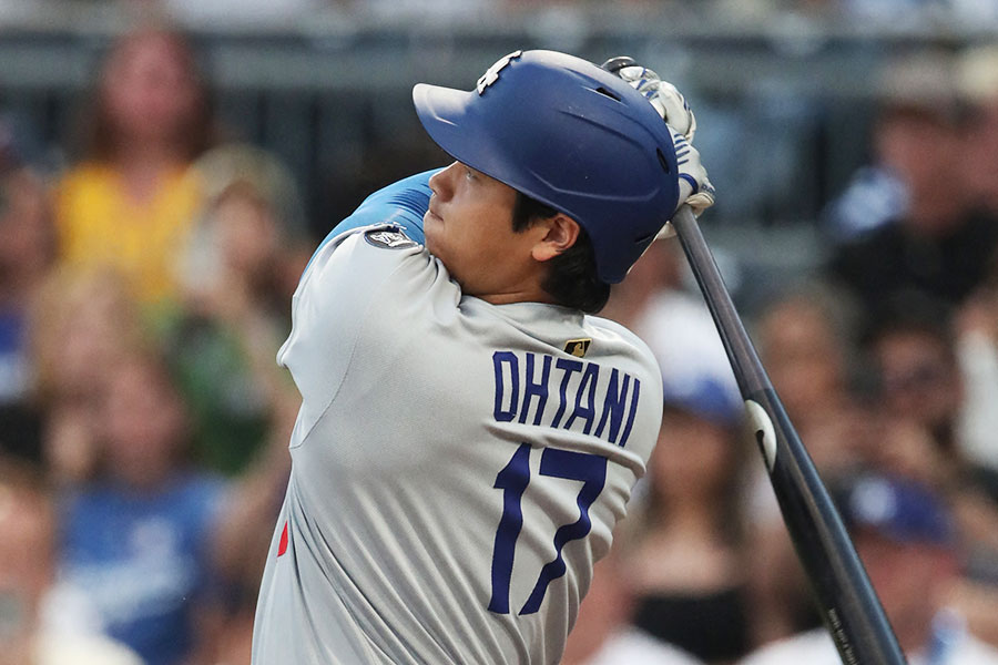 46号本塁打を放ったドジャース・大谷翔平【写真：ロイター】
