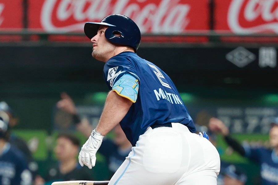 日本ハムのアリエル・マルティネス【写真：小池義弘】