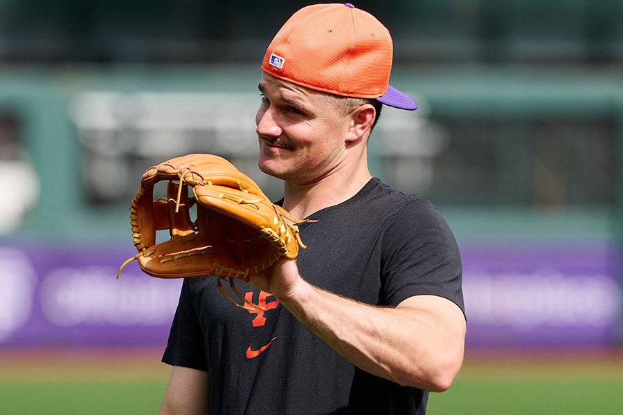 ジャイアンツのマット・チャップマン【写真：ロイター】