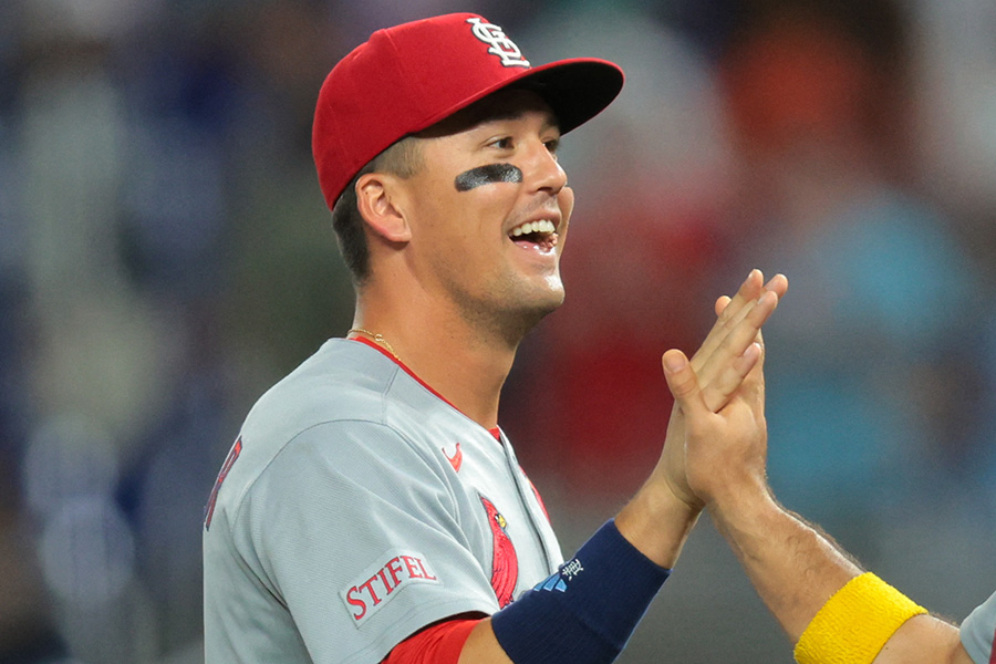 カージナルスのラーズ・ヌートバー【写真：ロイター】