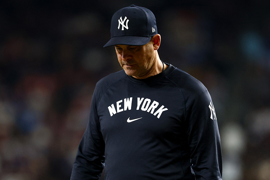 ヤンキースのアーロン・ブーン監督【写真：ロイター】