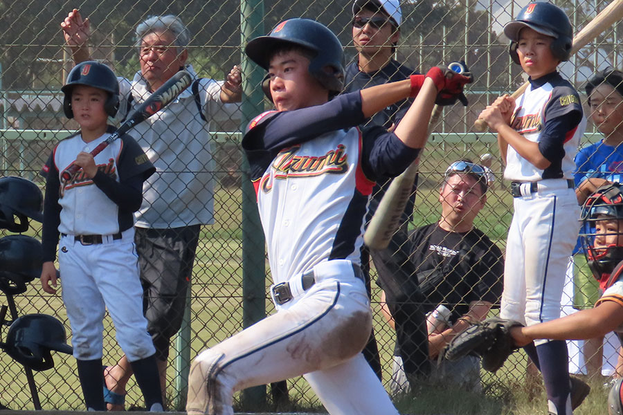 和泉少年野球チーム・木村慎太郎【写真：片倉尚文】