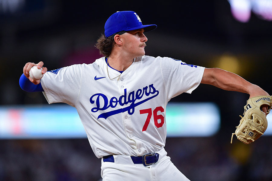 ドジャースのアレックス・フリーランド【写真:ロイター】