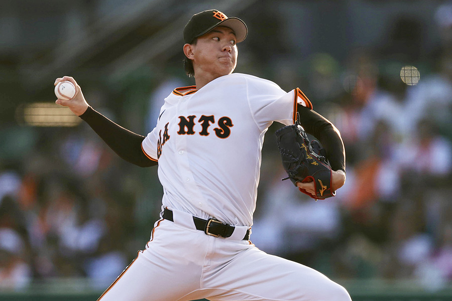 巨人・園田純規【写真：アフロ】