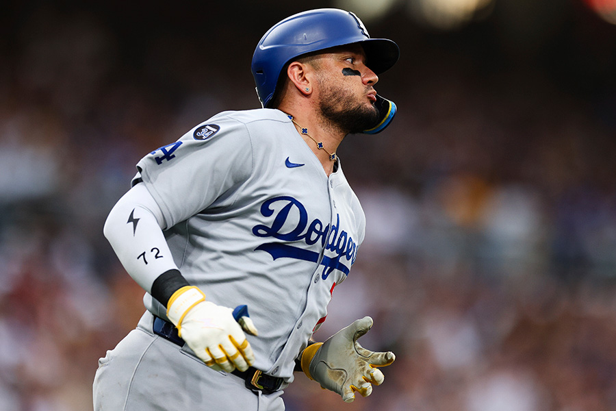 ドジャースのミゲル・ロハス【写真:アフロ】