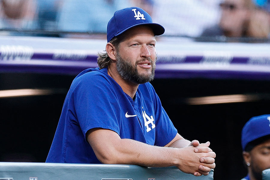 ドジャースのクレイトン・カーショー【写真：ロイター】