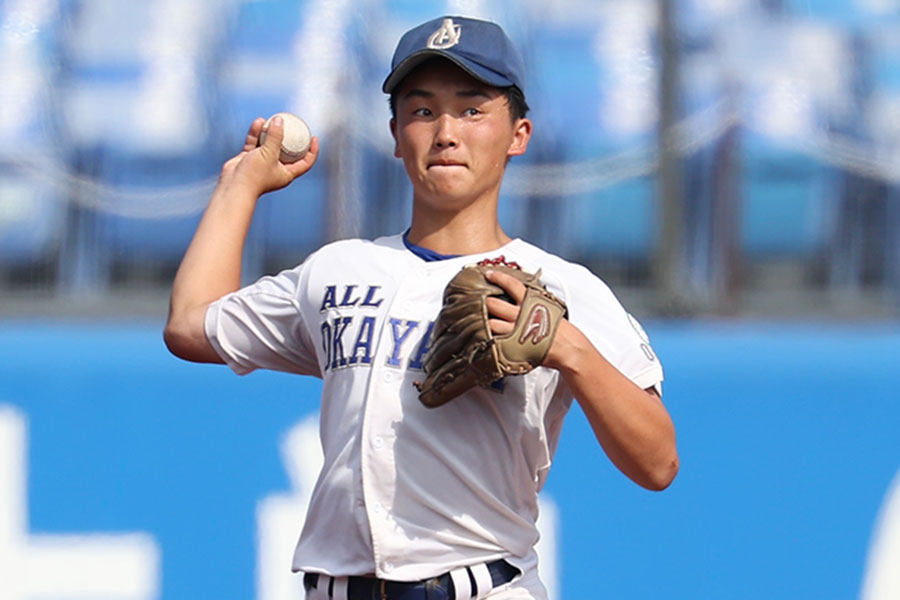 オール岡山ヤング・井澤佑馬【写真：加治屋友輝】