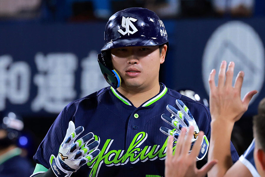 18号3ランを放ったヤクルト・村上宗隆【写真提供：産経新聞社】