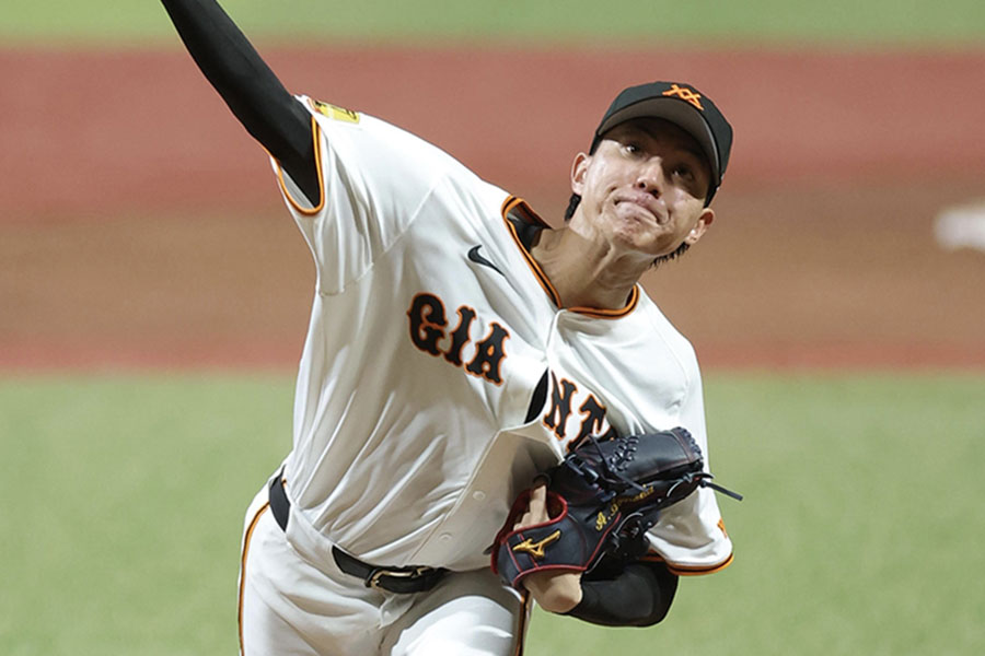 巨人・園田純規【写真：アフロ】