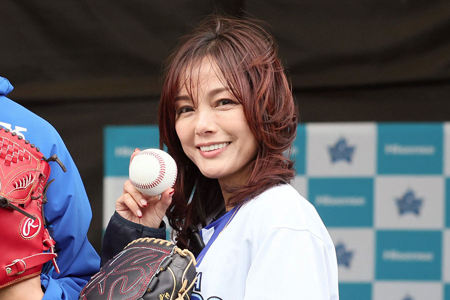 DeNAファンとしても知られる歌手の相川七瀬さん【写真提供：産経新聞社】