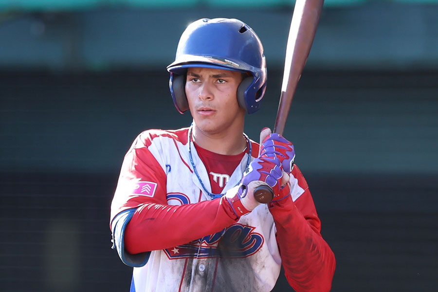 U18キューバ代表のセペダ・エチェメンディア・フレデリッチ【写真：加治屋友輝】