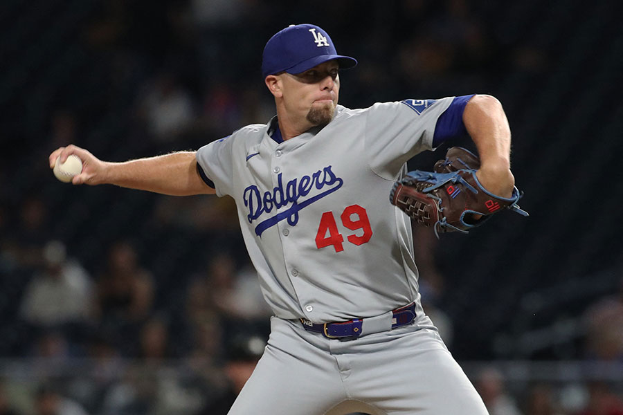 ドジャースのブレイク・トライネン【写真：ロイター】