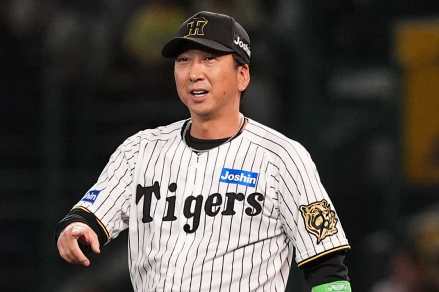 阪神・藤川球児監督【写真:小林靖】