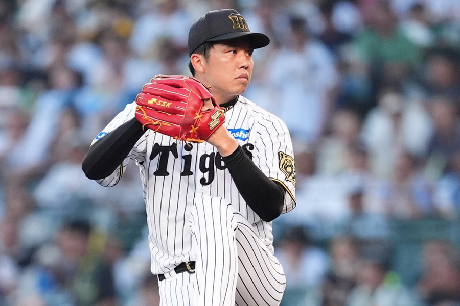 阪神・才木浩人【写真：小林靖】