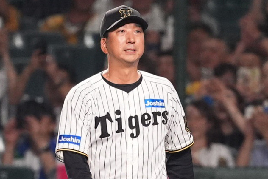 阪神・藤川球児監督【写真：小林靖】