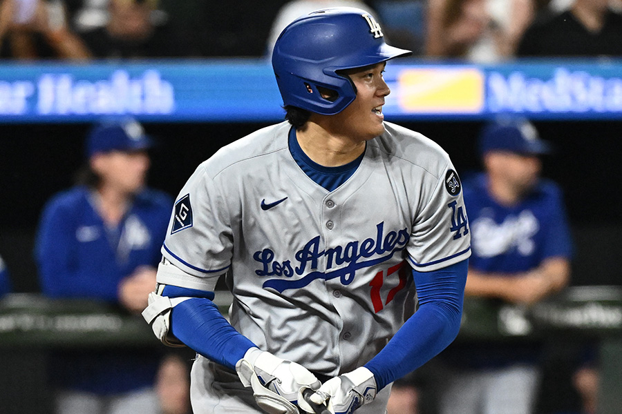 オリオールズ戦に出場したドジャース・大谷翔平【写真：ロイター】