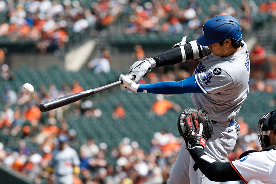 47号本塁打を放ったドジャース・大谷翔平【写真：ロイター】