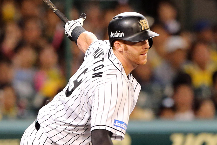 阪神時代のマット・マートン氏【写真提供：産経新聞社】