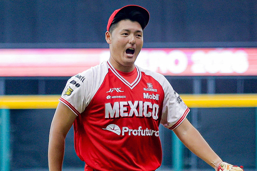 メキシコでプレーする安樂智大【写真：アフロ】