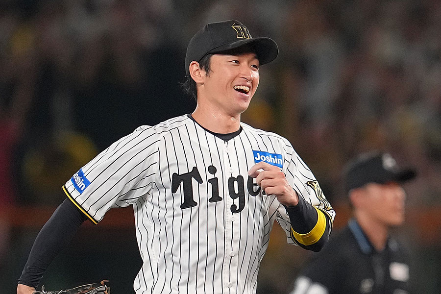 広島戦に出場した阪神・近本光司【写真提供:産経新聞社】