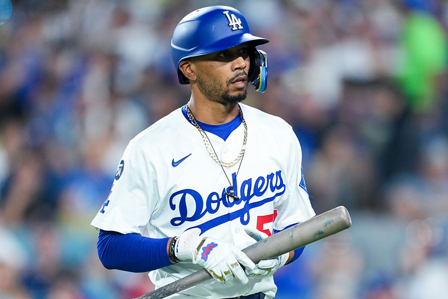 ドジャースのムーキー・ベッツ【写真：イワモトアキト】