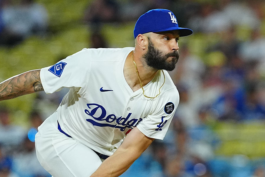 ドジャースのタナー・スコット【写真：荒川祐史】