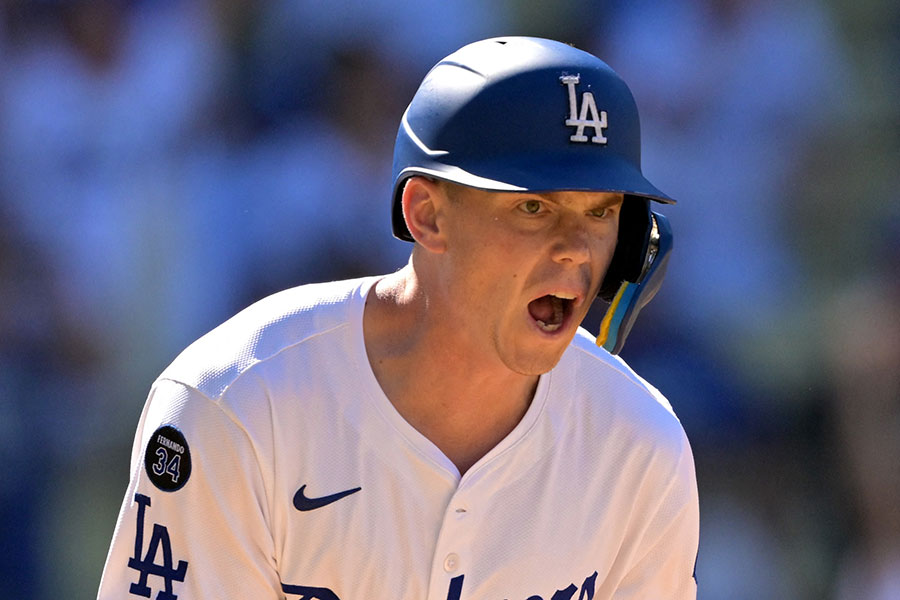 ドジャースのウィル・スミス【写真：ロイター】