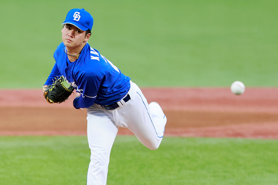 中日・金丸夢斗【写真：小池義弘】