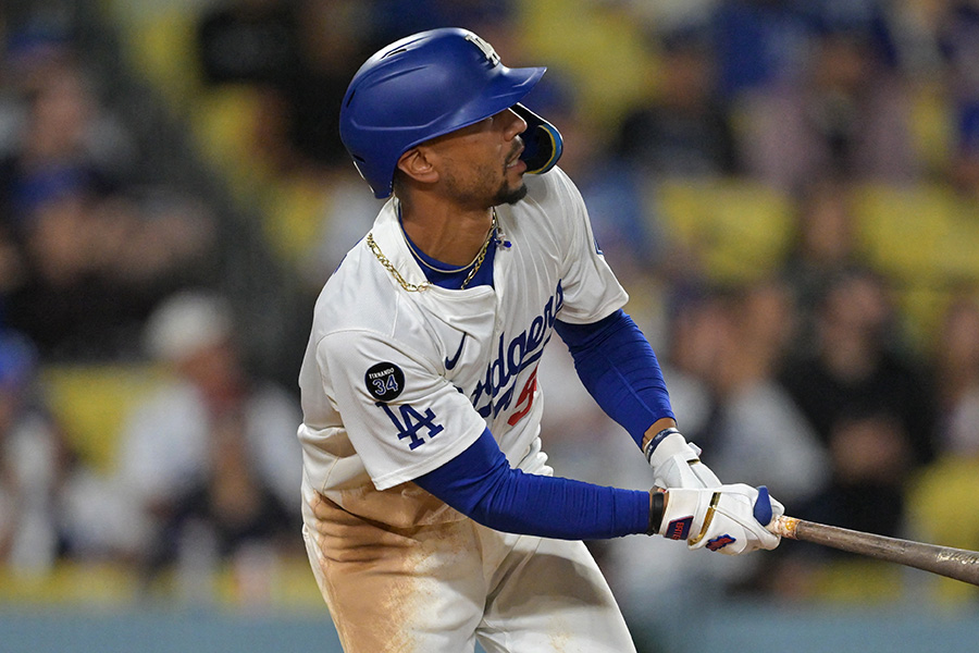 ドジャースのムーキー・ベッツ【写真：ロイター】