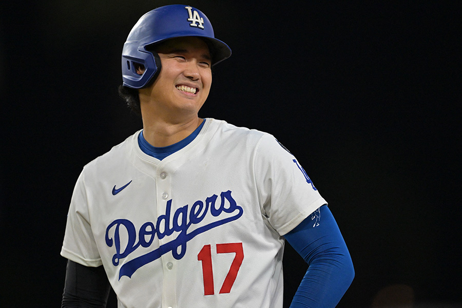 ロッキーズ戦に出場したドジャース・大谷翔平【写真：ロイター】