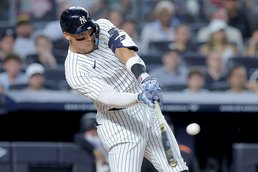 45号を放ったヤンキースのアーロン・ジャッジ【写真：ロイター】