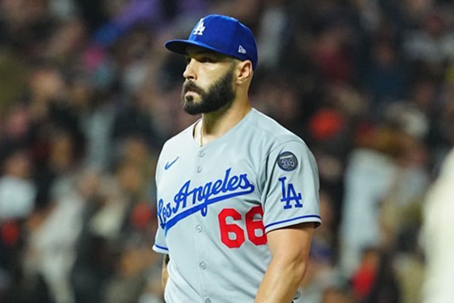 ドジャースのタナー・スコット【写真：荒川祐史】