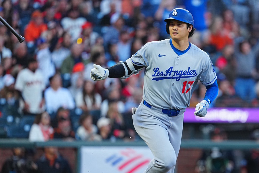 49号を放ったドジャース・大谷翔平【写真：荒川祐史】
