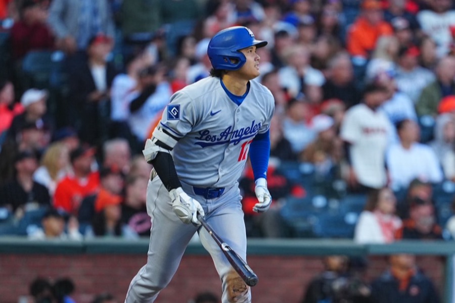 49号を放ったドジャース・大谷翔平【写真：荒川祐史】