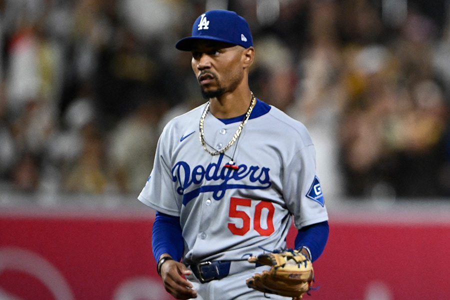 ドジャースのムーキー・ベッツ【写真：ロイター】