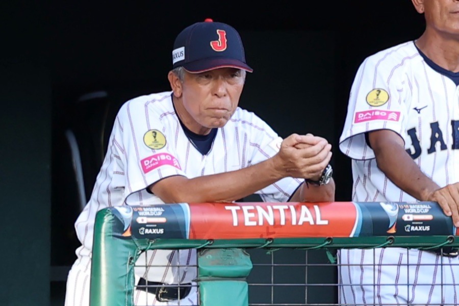 U-18日本代表・小倉全由監督【写真：加治屋友輝】