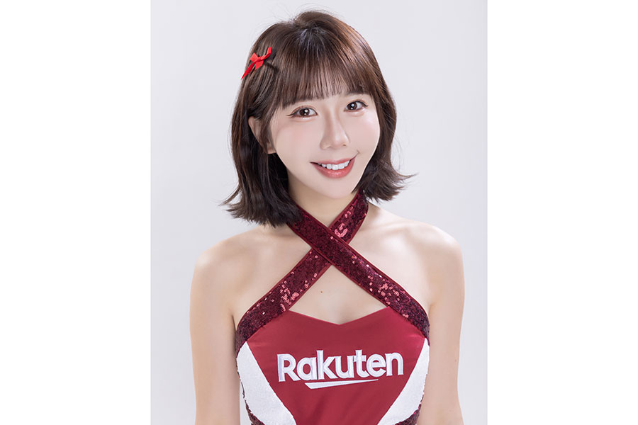「Rakuten Girls」のMikaさん【写真提供：PLM】