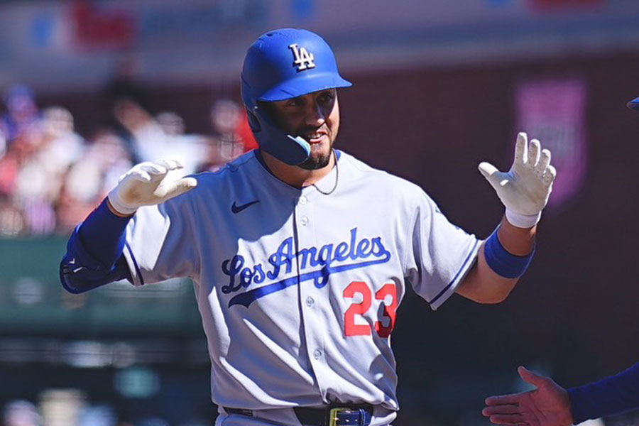 ドジャース・コンフォート【写真：荒川祐史】