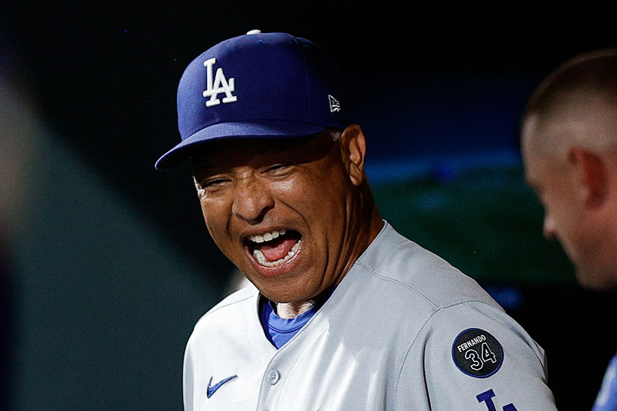 ドジャースのデーブ・ロバーツ監督【写真：ロイター】