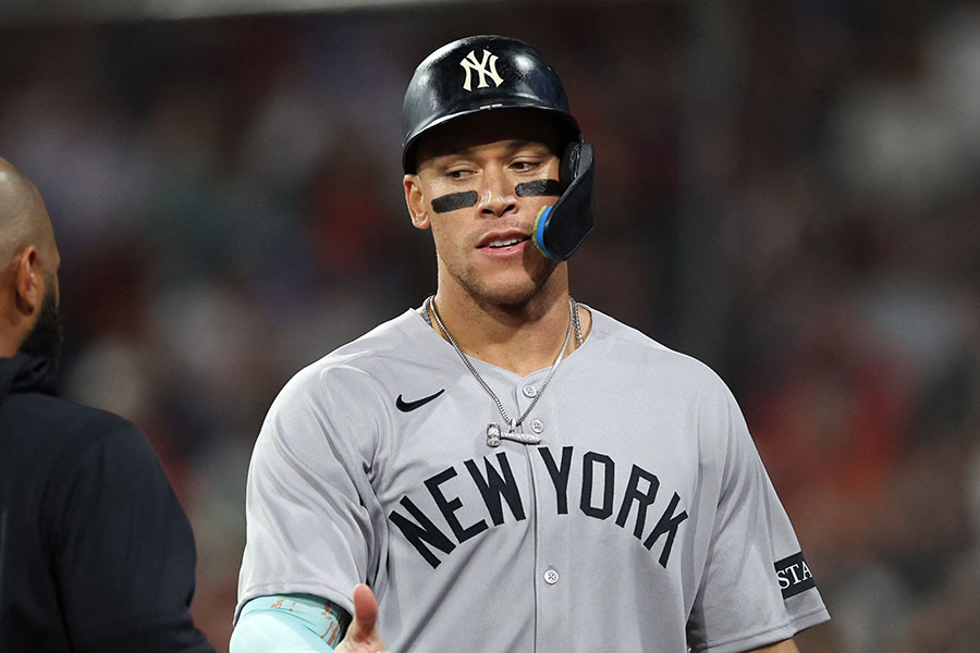 ヤンキースのアーロン・ジャッジ【写真:ロイター】