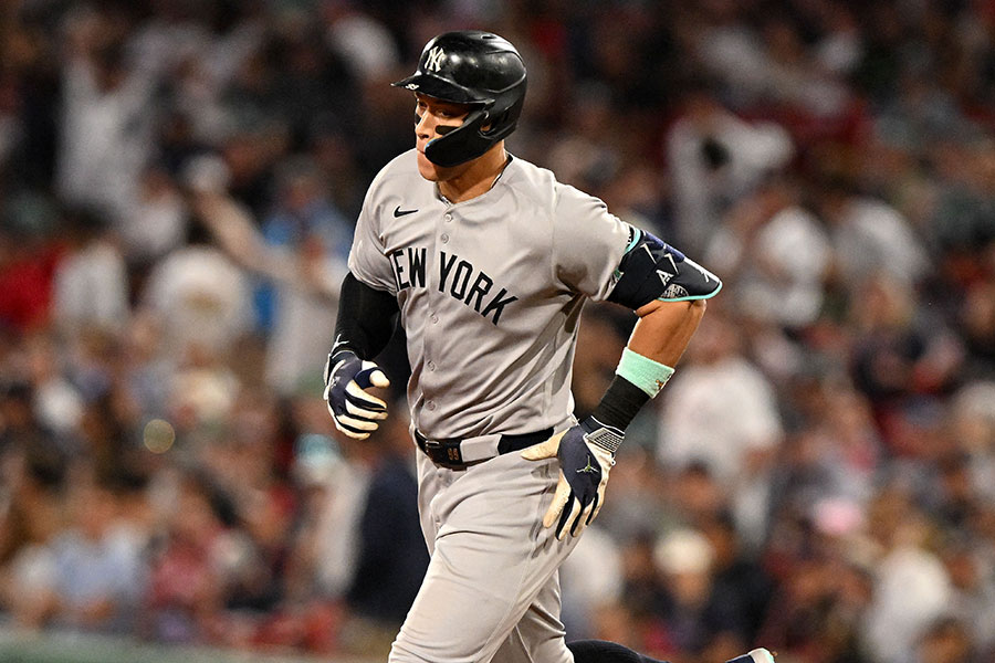 ヤンキースのアーロン・ジャッジ【写真：ロイター】