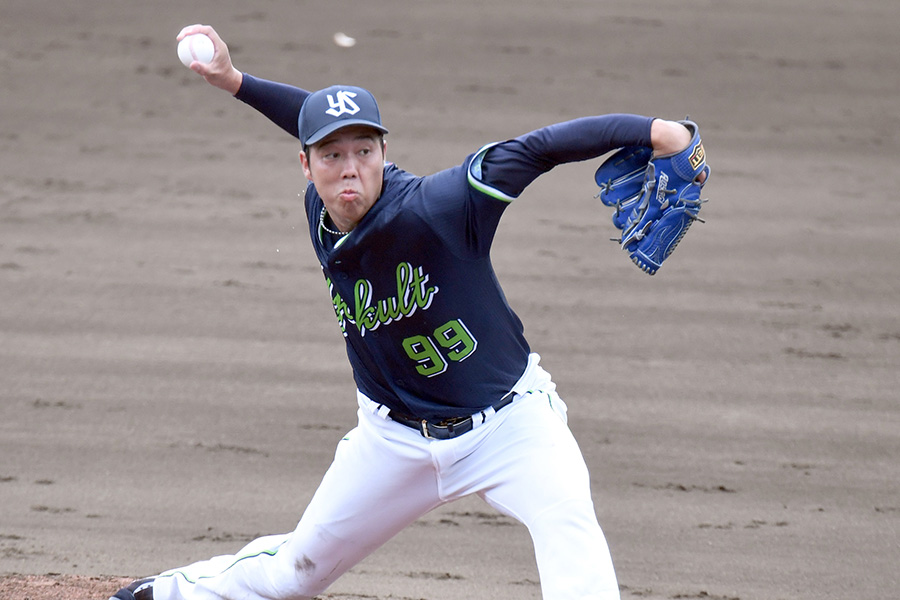 ヤクルト・青柳晃洋【写真提供：産経新聞社】