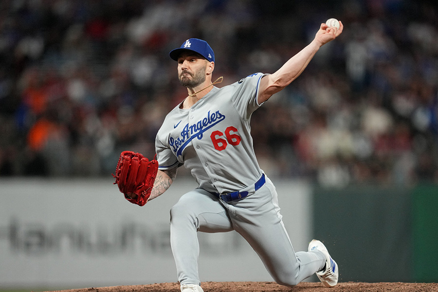 髭が薄くなったタナー・スコット【写真:ロイター】