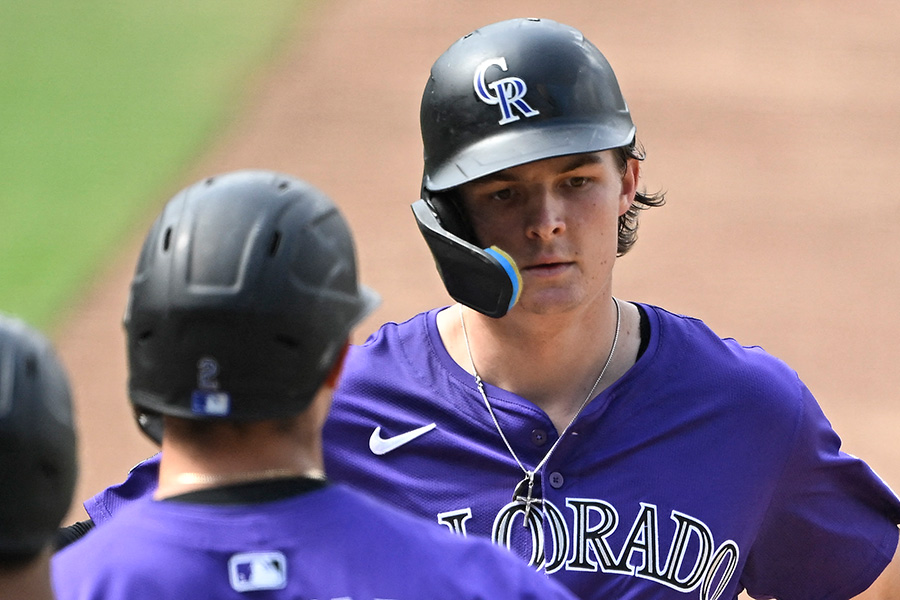 1試合2本の本塁打を放ったロッキーズのミッキー・モニアック【写真：ロイター】