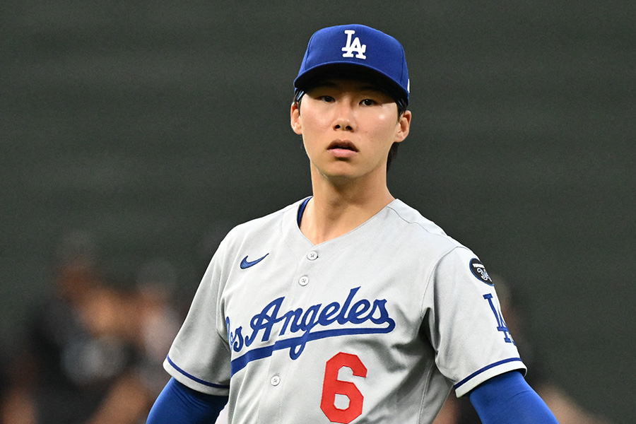 ドジャースのキム・ヘソン【写真：ロイター】