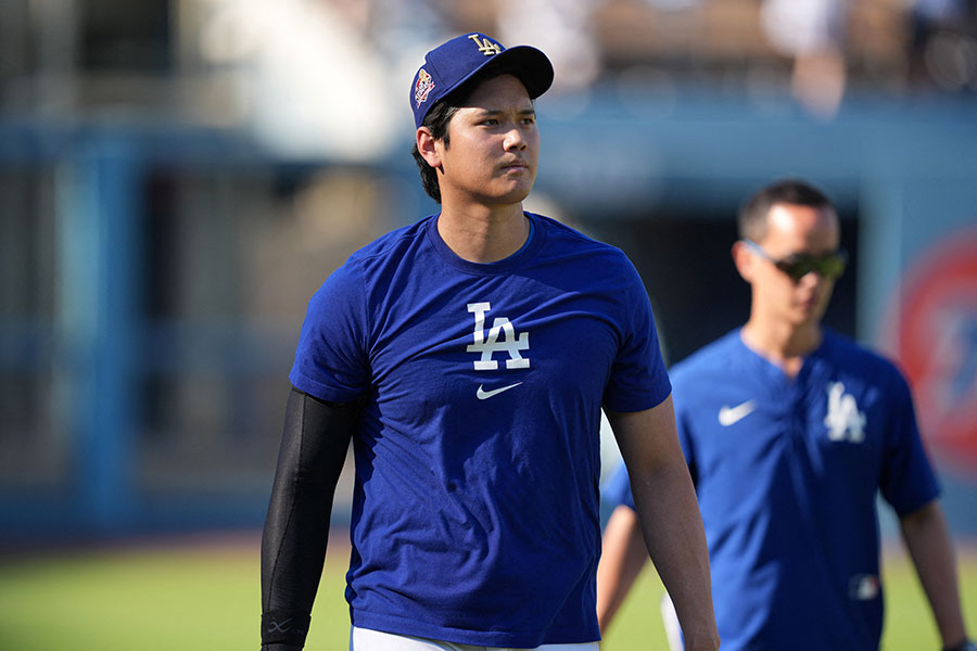 ドジャース・大谷翔平【写真：ロイター】
