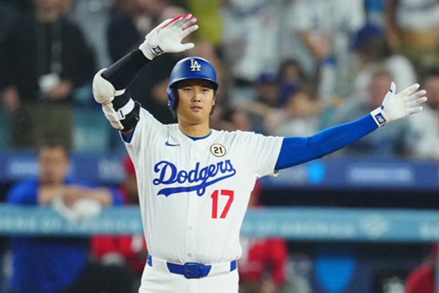 ドジャース・大谷翔平【写真:荒川祐史】