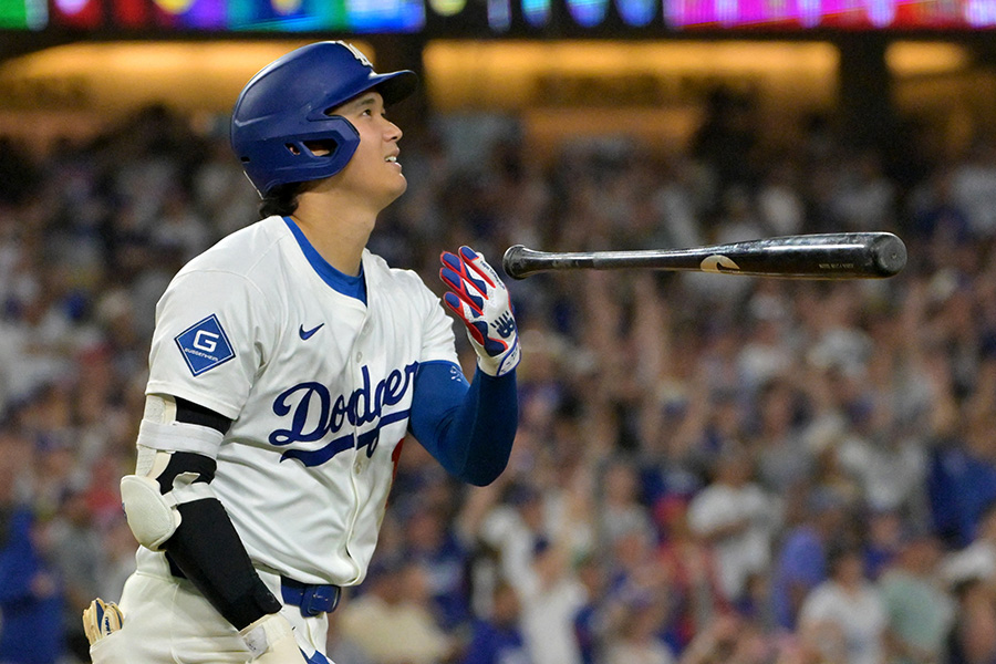 50号を放ったドジャース・大谷翔平【写真：ロイター】