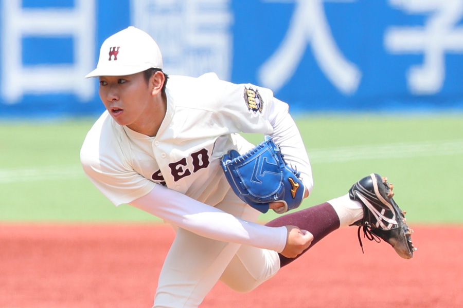早大・伊藤樹【写真：加治屋友輝】